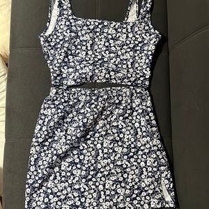 SHEIN 2 piece skirt and top